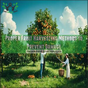 proper fruit harvesting methods to prevent damage