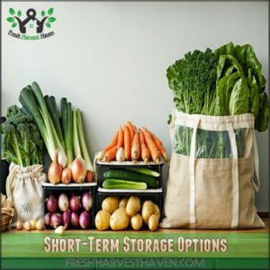 Short-Term Storage Options