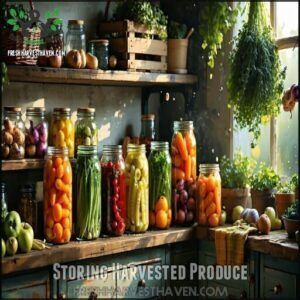 Storing Harvested Produce