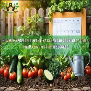 summer vegetable planting calendar