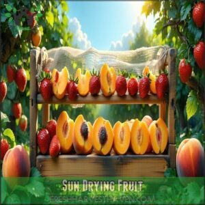 Sun Drying Fruit