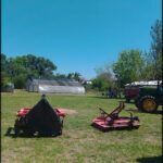 there are many different types of tractors in the field