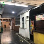 there is a hallway with a sign that says bullet the border