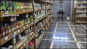 A spice rack with various spices and seasonings.