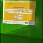 A yellow envelope with a handwritten note inside.