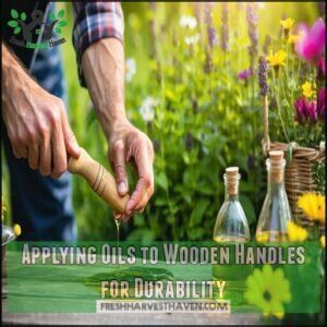 Applying Oils to Wooden Handles for Durability