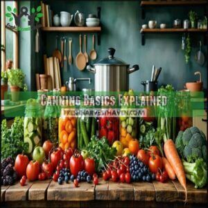 Canning Basics Explained