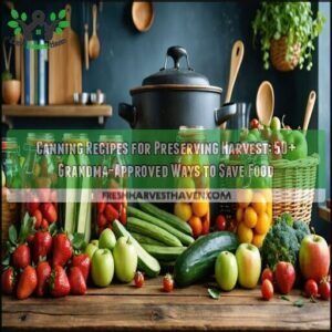 canning recipes for preserving harvest