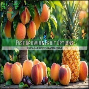 Fast Growing Fruit Options