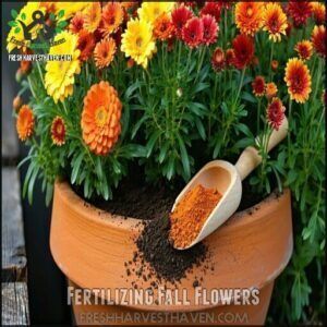 Fertilizing Fall Flowers