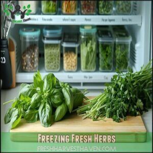 Freezing Fresh Herbs