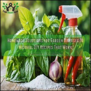 homemade solutions for garden diseases