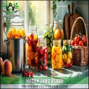 Mason Jars Usage