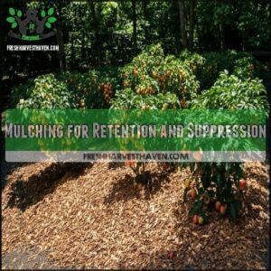 Mulching for Retention and Suppression