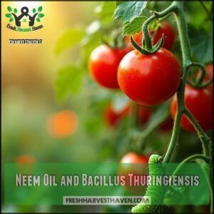 Neem Oil and Bacillus Thuringiensis