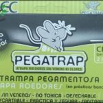 packaging of a package of pegatrap with a mouse on it