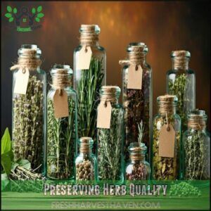 Preserving Herb Quality