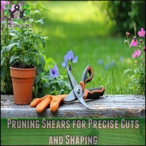 Pruning Shears for Precise Cuts and Shaping