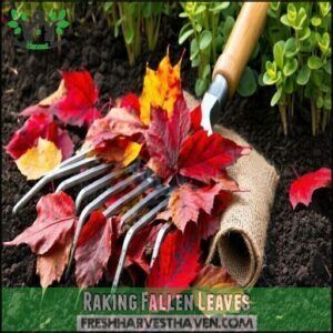 Raking Fallen Leaves