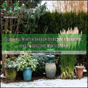 seasonal winter garden ideas