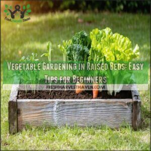 vegetable gardening in raised beds