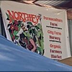 A large banner advertising a farm is displayed.