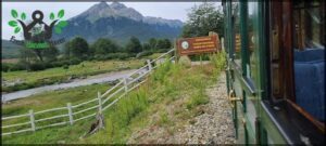 A sign on a fence reads "Warren County Park."