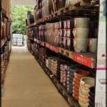 A store with a large selection of pots and planters.