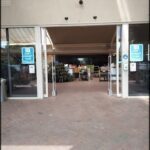 A storefront with a sign that says "Do Not Enter."