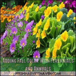 Adding Fall Color With Perennials and Annuals