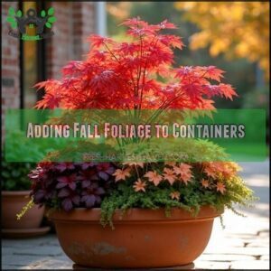 Adding Fall Foliage to Containers