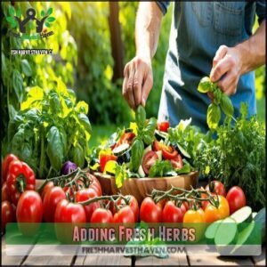 Adding Fresh Herbs