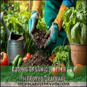 Adding Organic Matter for Improved Drainage