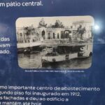 An old photo of a boat on the water.