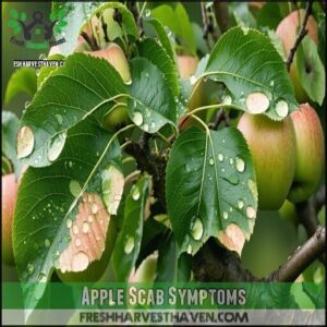 Apple Scab Symptoms