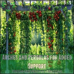 Arches and Pergolas for Added Support