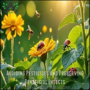 Avoiding Pesticides and Preserving Beneficial Insects