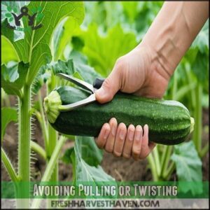 Avoiding Pulling or Twisting