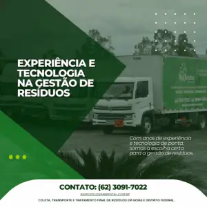 Bio Resíduos Ambiental - Coleta de Resíduos em Goiás