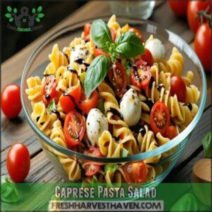 caprese pasta salad