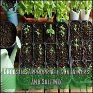 Choosing Appropriate Containers and Soil Mix