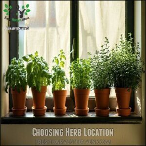 Choosing Herb Location