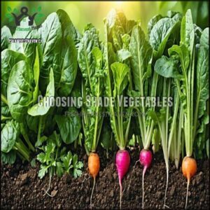 Choosing Shade Vegetables