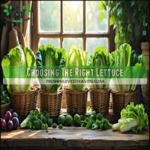 Choosing The Right Lettuce