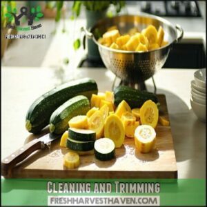 Cleaning and Trimming