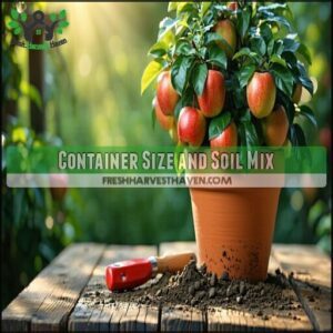 Container Size and Soil Mix