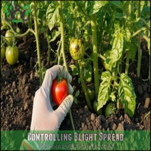 Controlling Blight Spread
