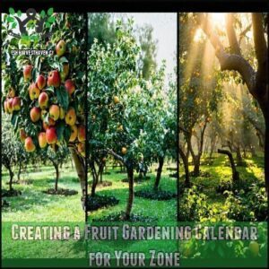 Creating a Fruit Gardening Calendar for Your Zone