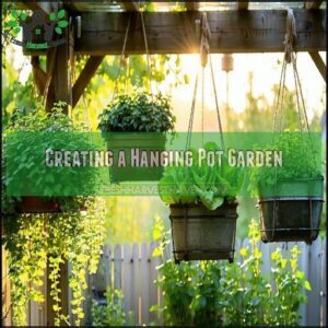 Creating a Hanging Pot Garden