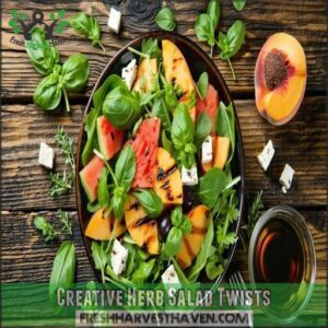 creative herb salad twists